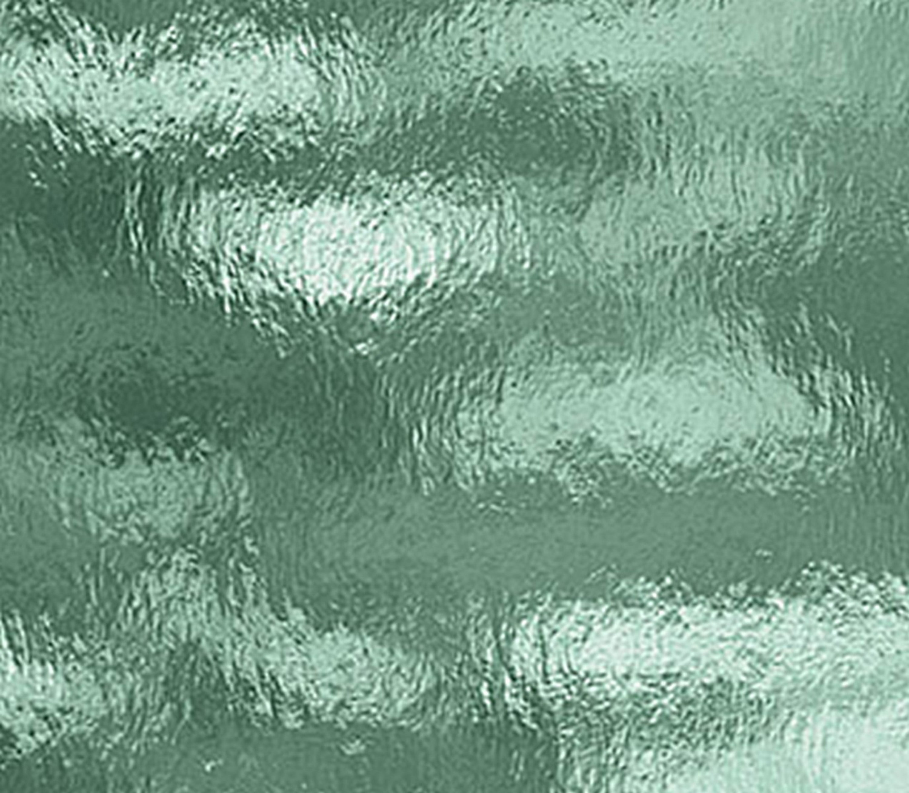 Dark Green Rough Rolled 96 COE Oceanside Fusible Art Glass Sheet 8" X 12" 