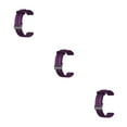 thumbnail image 2 of Transemion Bracelet Sport Bracelet Intelligent TPU pour Mi Watch Violet Profond 3Ensemble, 2 of 6