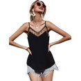 thumbnail image 5 of Women's Deep V Neck Cut Out Back Sleeveless Blouse Tank Top, 5 of 5