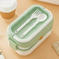 thumbnail image 4 of Tainini Bento Box Adult, Lunch Box Containers for Men Women , Microwave & Dishwasher Safe, 4 of 9
