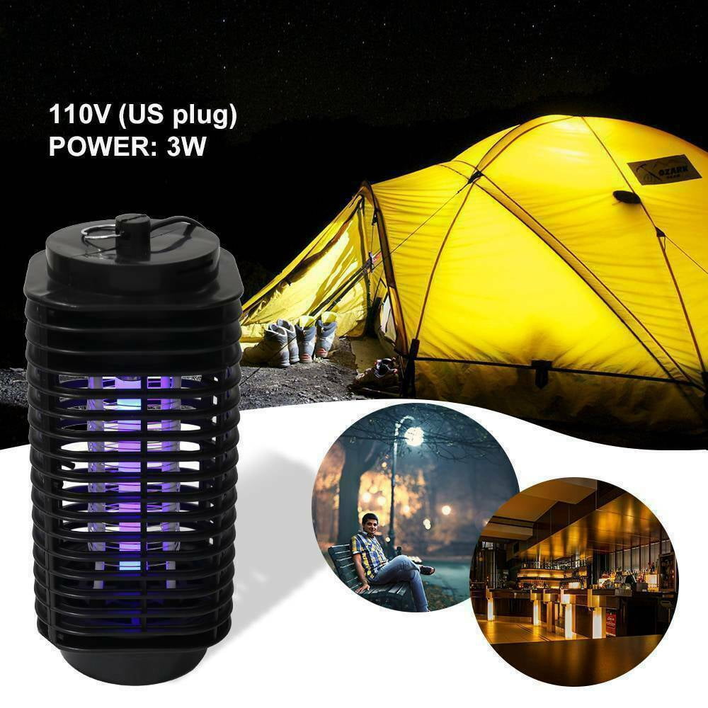 DISEN Dual Purpose Indoor Outdoor 2x Mosquito Lamps Electric Insect Killer Zapper LED Light Fly Bug Trap Pest Control Lamp