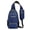 Dark Blue, variant on ibiyuan Small Sling Backpack Crossbody Sling Bag Lightweight Multipurpose Outdoor Waist Pack, Convenient Crossbody Phone Pouch for Cycling Travel Cashier Work Use