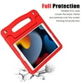 thumbnail image 2 of Kamon 10.2 Inch iPad Case for Kids 9th 8th 7th Generation Shockproof Tablet Cover with Handle Stand Case (Red), 2 of 7