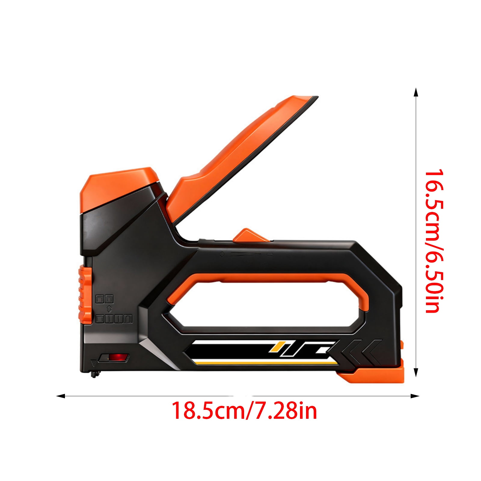 Precisions Manual Stapler Nails Guns for Woodworking Tasks 6 in 1 Compatibility Ergonomic Grip Quick Load Feature