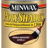 thumbnail image 3 of Minwax 213804444 Polyshades - Stain & Polyurethane in 1 Step, 1/2 pint, Bombay Mahogany, Satin, 3 of 3