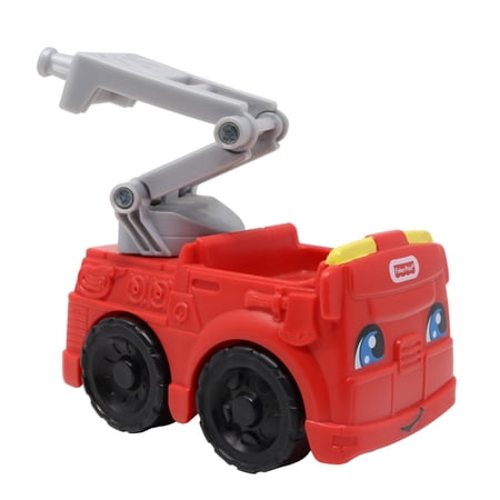 Replacement Part for Collectible Fisher-Price Little People Fire Station Community Helpers Playset GGT34 - Replacement Red Fire Truck Engine with Extendable Ladder