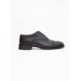 thumbnail image 2 of Ariston Mens Black Oxford Lace-up Leather Dress Shoes, 2 of 5