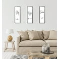 thumbnail image 3 of ELSKER&HOME 8x24 Poster Frame 3 Pack, Black Picture Frame for Horizontal or Vertical Wall Mounting, Sturdy and Scratch-proof, 3 of 7