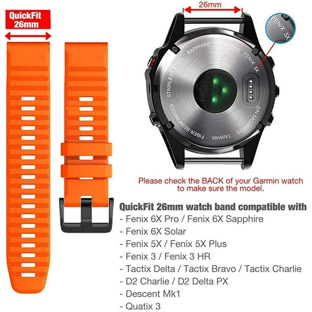 Fenix 5x shop waterproof
