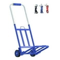 thumbnail image 1 of Foldable Hand Cart Adjustable 2 Wheel Compact with Rope Foldable Roller Shopping 28mm Tube Diameter, 1 of 9