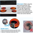 thumbnail image 4 of 4 Pack MP22YA Electric Range Burner Element Unit Set - 2 pcs MP15YA 6" and 2 pcs MP21YA 8" Replacement for Hardwick & Kenmore & Maytag & Norge & Whirlpool Electric Range Stove, 4 of 8