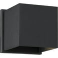 thumbnail image 2 of 62/1467-Nuvo Lighting-Lightgate-5W 3000K 1 LED Square Outdoor Wall Sconce-4.75 Inches Wide by 4.75 Inches High-White Finish, 2 of 8