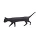 thumbnail image 1 of Estatua de gato, escultura animal, delicado adorno decorativo coleccionable moderno Negro, 1 of 9