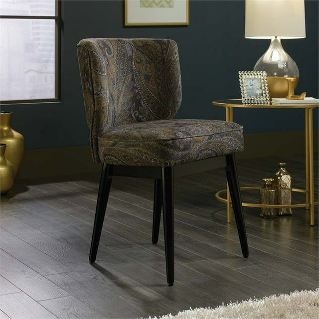 Sauder Chaise d'Appoint Lux Roxy Internationale en Tissu Brocart d'Automne