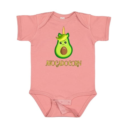 

Inktastic Avocadocorn Avocado with Unicorn Horn and Ears Gift Baby Boy or Baby Girl Bodysuit