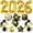 Gold, variant on KatchOn, Giant Silver 2026 Balloons - 42 Inch | New Year Balloons | 2026 Balloon Numbers | Silver Balloon for New Years Decorations 2026 | New Years Eve Party Supplies 2026