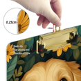 thumbnail image 6 of FORMRS Acrylic Clipboard with Low Profile Clip Standard A4 Letter Size, 12.5" x 9", Flowers and Dog, 6 of 8