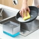thumbnail image 4 of onlyliua Liquidación de Rebajas de Hoy Dispensador de Cocina Cepillo para Lavar Platos Dispensador Automático de Líquido Dispensador de Jabón 2 En 1 Rejilla para Esponja de Cocina Dispensador de Jabó, 4 of 7