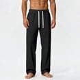 thumbnail image 2 of Enjoytime Mens Sweatpants with Pockets Elastic Waist Quick Dry Workout Pants Drawstring Athletic Casual Joggers, 2 of 7