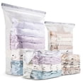 thumbnail image 3 of Bolsa de compresión al vacío, bolsa de almacenamiento sin bombeo, bolsa de compresión de edredón de ropa tridimensional grande y engrosada, 3 of 3