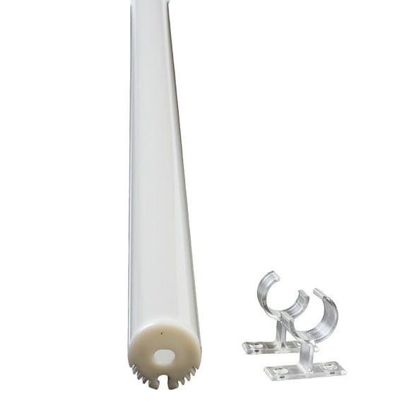 5 PK 5ft Round shape Aluminum channel for LED Strip Light fit up to 12mm