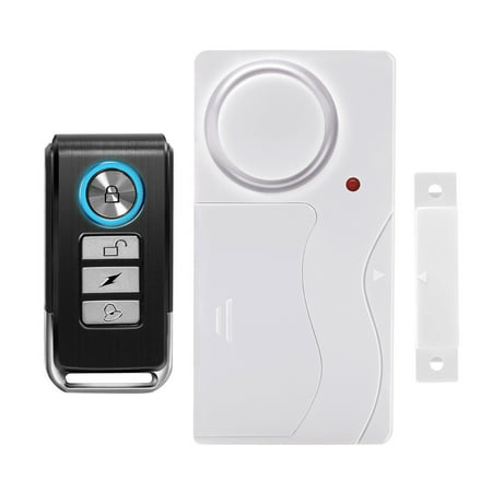 Wireless Anti-Theft Remote Control Magnetic Sensor Door Window Home Entry Security Burglar Bell