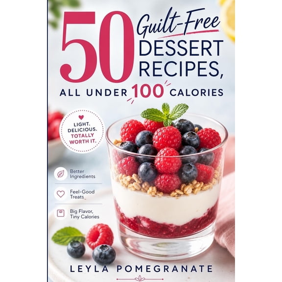 SWEET & LIGHT 50 Guilt-Free Dessert Recipes, All Under 100 Calories, (Paperback)