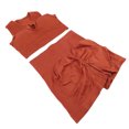thumbnail image 3 of Conjunto de 2 piezas de ropa de yoga para mujer Nikou sin mangas naranja M, 3 of 15