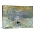 thumbnail image 1 of Global Gallery Claude Monet 'Impression: Sunrise' Canvas Wall Art, 1 of 4