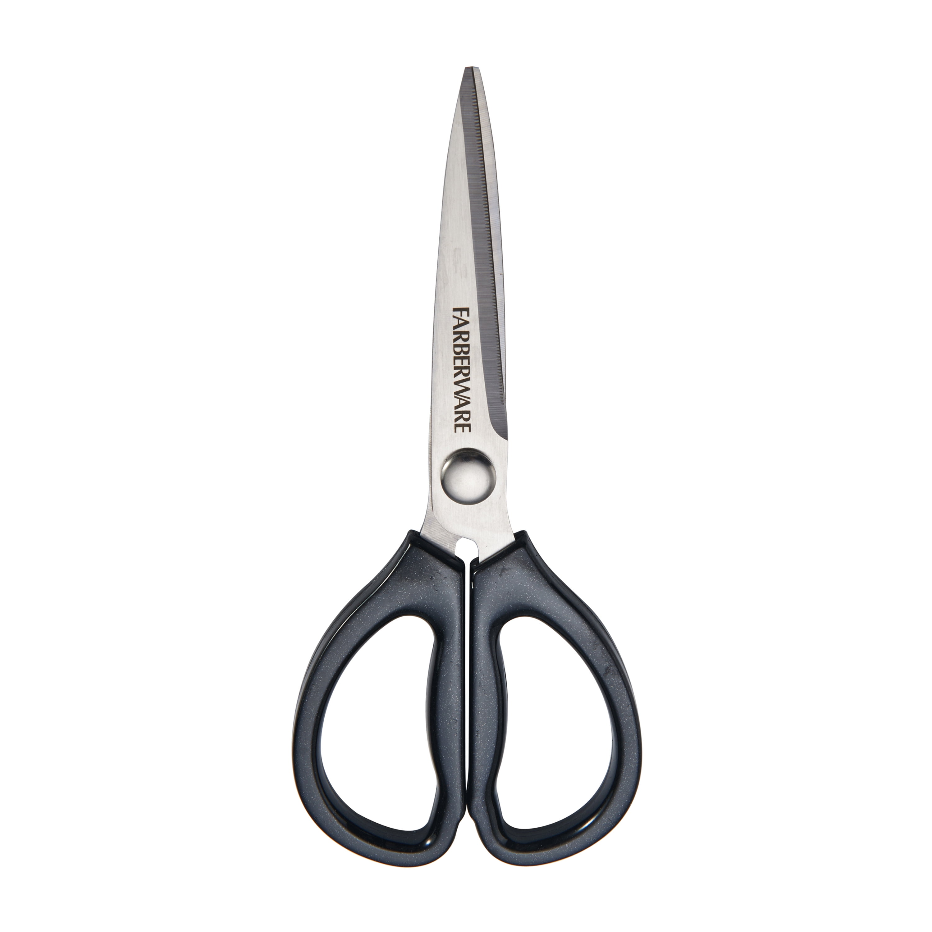 Farberware Classic 2-piece Kitchen Shear Set in Metallic Stainless Steel and Black