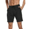 thumbnail image 5 of RELLECIGA Men's Black Swim Trunks Quick Dry Board Shorts with Pockets Bathing Suits Size X-Large, 5 of 7