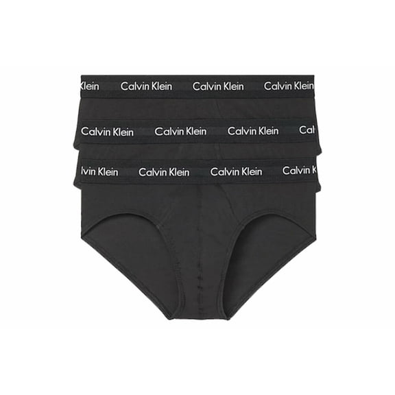 Calvin Klein NB2613 Stretch Hip Brief 3 Packs, Men's Cotton Underwear