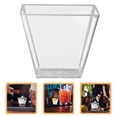 thumbnail image 4 of 80 Piezas Tazas de Postre Tazas Trapezoidales Transparentes Tazas de Postre Tazas de Pastel Transparentes Tazas de Frutas Portátiles Tazas de Aperitivo Tazas de Frutas Multifunción (60ML), 4 of 7