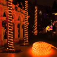 thumbnail image 4 of Luces tipo cuerda, naranja brillante, 18 pies, 216 LED, 120 V, resistentes al agua, 4 of 6