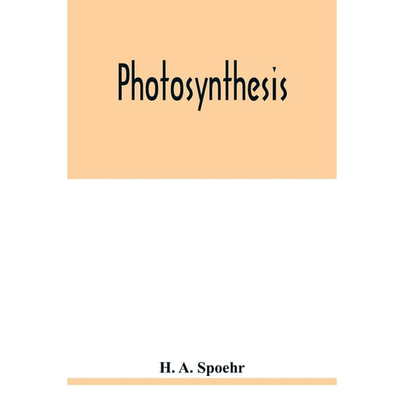 Photosynthesis, (Paperback)