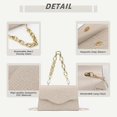 thumbnail image 4 of Evening Handbags for Women Sparkling Clutch with Chunky Chain for Cocktail, Prom, Wedding Party, 4 of 5