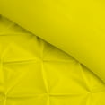 thumbnail image 4 of 100% Egyptian Cotton 3Pcs Tufted Pattern Duvet Set - Solid (Yellow, King/Cal-King), 4 of 5