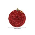thumbnail image 3 of Large Christmas Balls Ornaments,5.9" Sparkly Shatterproof Christmas Tree Ornaments Sequin Glitter Xmas Decorations for Holiday & Winter Xmas Party Decor,1Pcs(Red), 3 of 8