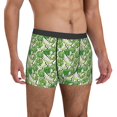 thumbnail image 5 of Men's Boxer Briefs, Bell Pepper funny green Soft Comfy Mens Underwear Boxer Briefs Breathable With Widen Waist, 5 of 7