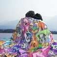 thumbnail image 7 of My Lit-Tle Pony Fleece Blanket Super Soft Cozy Throw Blanket Fuzzy Comfy Flannel Blanket Warm Plush Blankets And Throws For Couch, Sofa, Bed 50"X40", 7 of 7