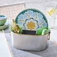 thumbnail image 6 of Better Homes & Gardens Stainless Steel Hammered Multiuse Caddy,11.96 in x 7.99 in, 6 of 7