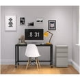 thumbnail image 3 of Hirsh (Set of 12) 20" Deep 3 Drawer Metal Mobile File Cabinet in Light Gray, 3 of 9
