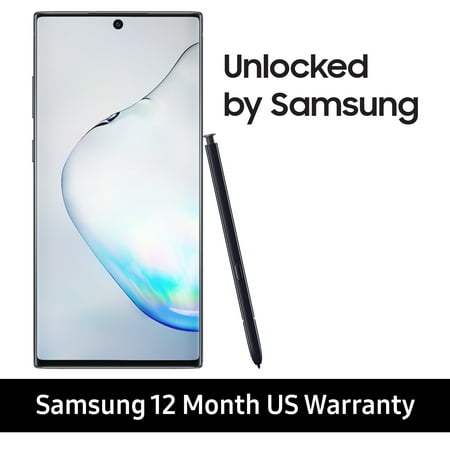 Samsung Galaxy Note10+ 512GB (Unlocked), Black, Limited time bonus ($150 value) See details