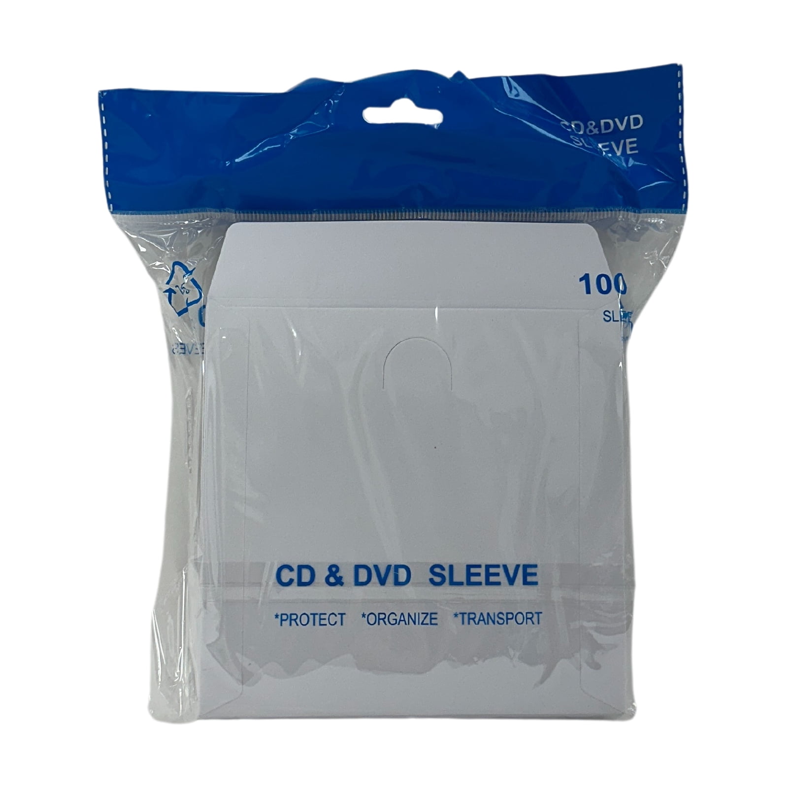 CheckOutStore 2000 Premium Paper CD Sleeves with Window & Flap