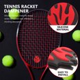 thumbnail image 4 of 6Pcs Fire Shaped Tennis Racket Dampers Silicone Shock Absorbers for Racket Supplies, 4 of 8