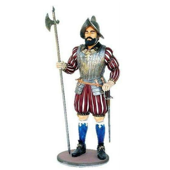 Spanish Knight Life Size Statue
