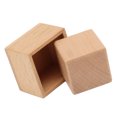thumbnail image 2 of Juguetes De Caja Cuadrada De Madera Para Bebés, Caja De Madera Y Juguetes De Bloques Aprendizaje Temprano Educativo Desarrollo Cerebral Seguro Para Bebés, 2 of 8