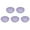PP, variant on TopLLC Kitchen Gadgets 5PCS Dinner Plates - 5.7Inch Impregnable Dinner Plates Set Of 5 - Dishwasher & Microwave Safe Plastic Plates Reusable - Lightweight Plates For Kitchen,camping for Kitchen Home