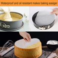 thumbnail image 3 of Springform Pan (4inch/7inch/9inch) Set,Leakproof Nonstick Bakeware Cheesecake Pan with Removable Bottom for Baker and Baking Enthusiast Black By Torubia, 3 of 7