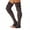 Gray, variant on KDSJSXW Black Knee High Stockings Girls Ladies Women Thigh High Over The Knee Socks Long Cotton Stockings Warm Nylons (Black,One Size)